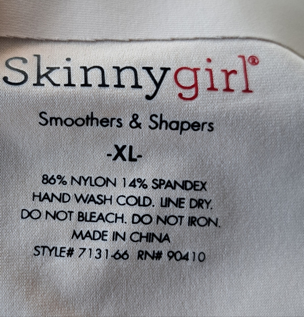 Skinnygirl Bundle (2) Women's Shapewear Shorts - Cream - Picture 9 of 10